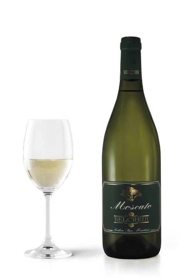 Perlwein – San Martino Moscato Süß Wine Belcredi D.O.C.